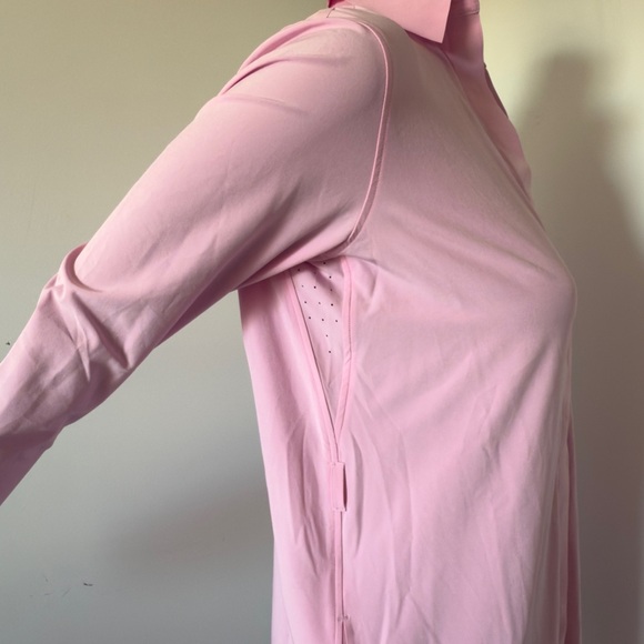 NWT Athleta Pink Women's Shirt Dress - Picture 12 of 14